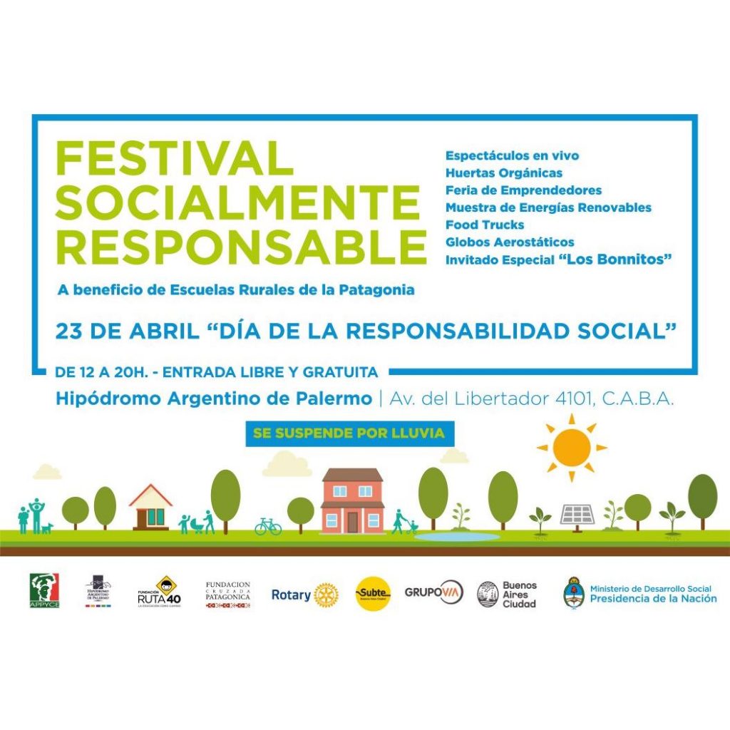 Buenos Aires, abril de 2017 – Cabrales participó en el Festival Socialmente Responsables a beneficio de dos Fundaciones de la Patagonia, Cruz Patagónica y Ruta 40, llevado a cabo en el Hipódromo de Palermo el pasado fin de semana...