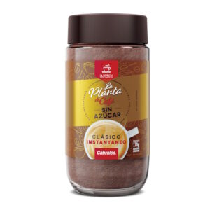 Café Clásico Sin Azúcar “La Planta de Café” Frasco 170g