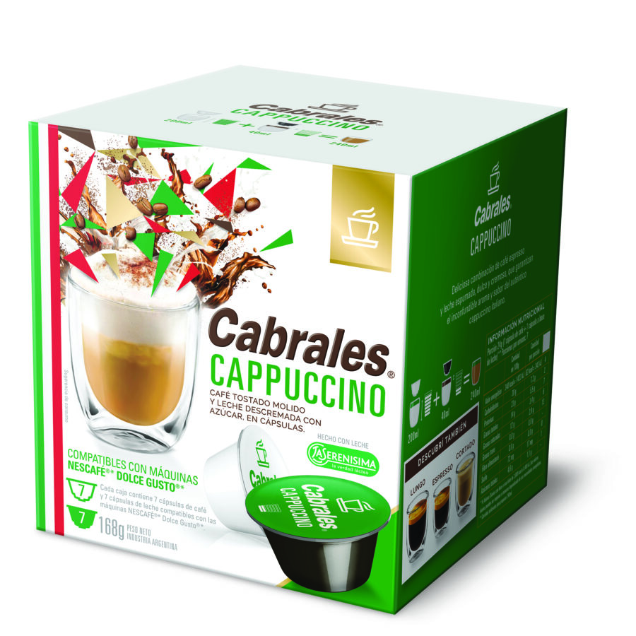 Cápsulas Cabrales Cappuccino