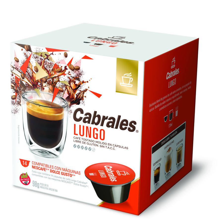 Cápsulas Cabrales Lungo