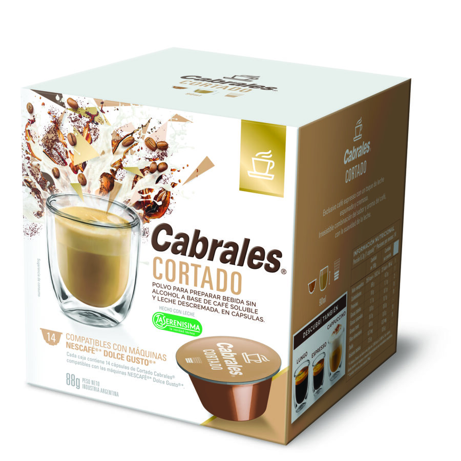 Cápsulas Cabrales Cortado